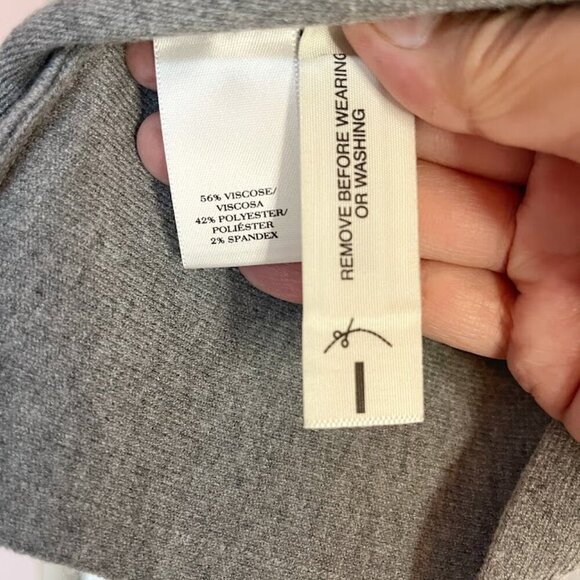 Ann Taylor PETITE Mini Length Knit Stretchy Flare Flowy Pull On Skirt - Picture 9 of 11